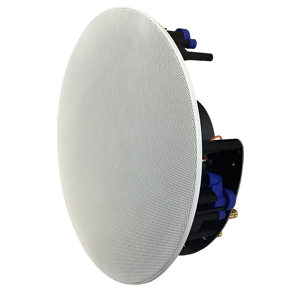 HF-C8FL: 8" 2-Way Frameless Ceiling Speaker, 160W Max (Pair)